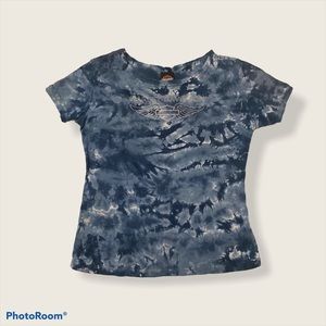 Vintage Tie-dye Harley-Davidson top